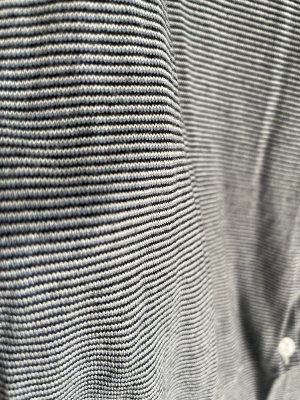 Theory Sleeveless Striped Button-Front Top - Picture 4 of 6